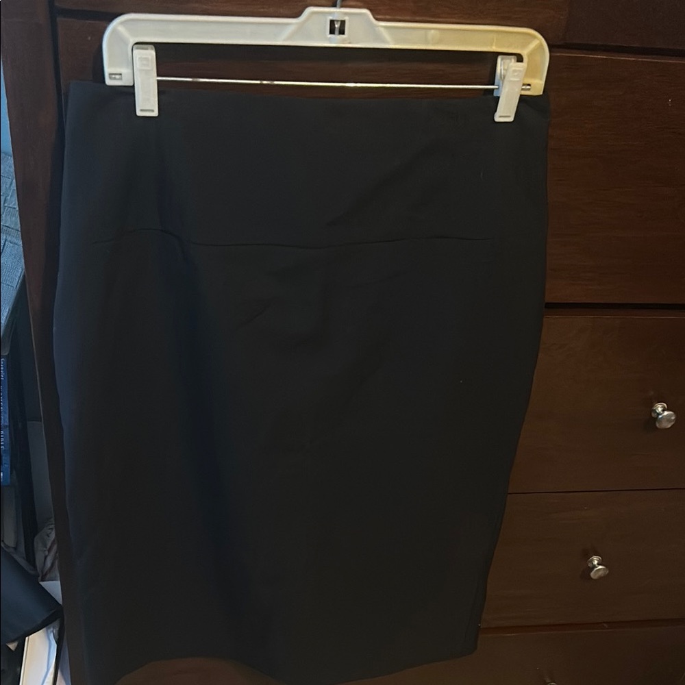 Classic Black Pencil Skirt